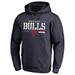 Men's Fanatics Branded Navy Chicago Bulls Hoops For Troops Pullover Hoodie