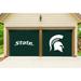 Michigan State Spartans 7' x 8' 2-Piece Split Garage Door Decor