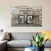 East Urban Home 'Arc de Triomphe' Print on Canvas Canvas, Cotton in Gray/Green | 12 H x 18 W x 1.5 D in | Wayfair FD5D196FED30464D8D70C0F3754AAC23
