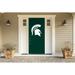 Michigan State Spartans 36" x 80" Logo Front Door Decor