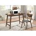 George Oliver Burkhalter Industry Desk Chair Set Wood in Brown | 30 H x 47.25 W x 23.5 D in | Wayfair 21D9EFAF688A4B4CAF21531BAC3CC20B