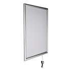update displays LED Plakatmagnetrahmen »Economy« A4 einseitig silber, 25x33.7x1.3 cm