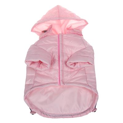 Pet Life Pet Jackets & Coats Light - Light Pink Sporty Avalanche Adjustable Pet Coat