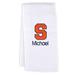 White Chad & Jake Syracuse Orange Team Personalized Burp Cloth