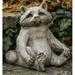 August Grove® Babb Raccoon Statue Concrete in Brown | 9.75 H x 8 W x 10.5 D in | Wayfair D061E047C407460F8BC61703C26D461E