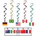 The Party Aisle™ International Flag Whirl Set in Green/Red | Wayfair 2242D81DE81042649C5FC7BDBEBE80F8