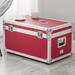 Byourbed Armo Trunk Manufactu Wood in Red | 16.93 H x 28.35 W x 15.35 D in | Wayfair VIN-DT-RED