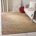 Brown/Yellow 48 x 0.25 in Indoor Area Rug - World Menagerie Plympt Handmade Flatweave Natural/Multi Area Rug Cotton/Jute & Sisal | Wayfair