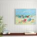 Highland Dunes 'The Shore I' Acrylic Painting Print on Wrapped Canvas in White | 24 H x 36 W x 1.5 D in | Wayfair BF417CB72FBB4652A2FF8BF1976A0A01