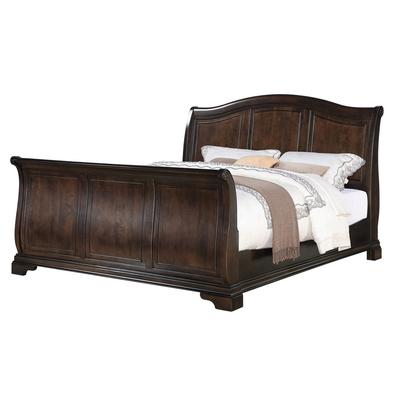 Conley Cherry Queen Sleigh 3PC Bedroom Set - Picket House Furnishings CM750QSB3PC