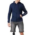 Tommy Hilfiger - Tommy Hilfiger Men's Loungewear Zip Hoodie - Men's Regular Fit Jumper - Mens Designer Jumper - Zip Jumper - Navy - Size XL