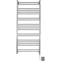 Manissa Tokyo 500 x 1200mm Designer Stainless Steel Electric Towel Rail Towel Warmer Mirror Polished Finish