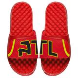 Youth ISlide Red Atlanta Hawks Statement Jersey Split Slide Sandals