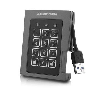 Apricorn Aegis 2TB Padlock USB 3.0 Solid State Drive ASSD-3PL256-2TBF
