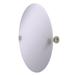 Red Barrel Studio® Arviso Oval Tilt Mirror in Gray | 29 H x 21 W x 2.5 D in | Wayfair 02AFCE8A9CB741B6AB42244E919B6403