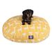 Stretch Yellow Round Pet Bed, 30" L x 30" W, Small