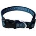 Seattle Mariners MLB Dog Collar, Medium, Blue / Green