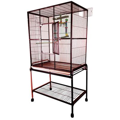 A&E Burgundy Large Flight Cage, 32"X21"