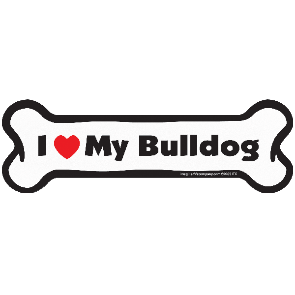 imagine-this-"i-love-my-bulldog"-bone-car-magnet,-small,-assorted---assorted/
