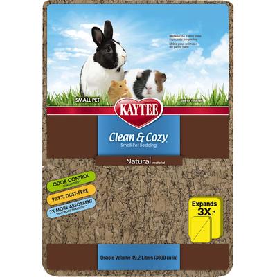 Kaytee Clean & Cozy Natural Small Animal Bedding, 49.2 Liters (3000 cu. In.)