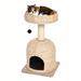 Feline Nuvo Scout Cat Tree, 31.50" H, Tan