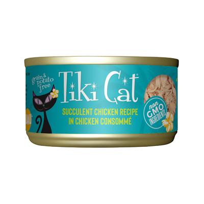 Tiki Cat Puka Puka Luau Chicken Wet Cat Food, 2.8 oz., Case of 12