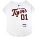 MLB American League Central Jersey for Dogs, Large, Detroit Tigers, Multi-Color