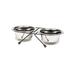 Stainless Steel Double Diner, 3.2 Cup, Small, Silver
