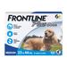 Plus Flea and Tick Treatment for Medium Dogs Up to 23 to 44 lbs., 6 Treatments