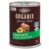 Organix Grain Free Organic Chicken & Potato Recipe Wet Dog Food, 12.7 oz., Case of 12, 12 X 12.7 OZ