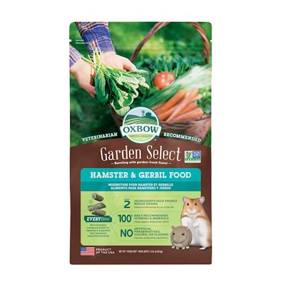 Oxbow Garden Select Fortified Food for Hamsters and Gerbils, 1.5 lbs.