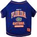 NCAA SEC T-Shirt for Dogs, Medium, Florida, Multi-Color