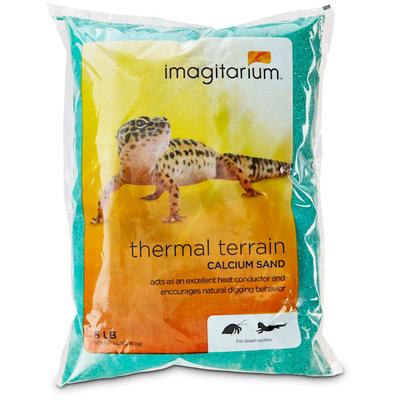 Imagitarium Green Calcium Reptile Sand, 5lbs