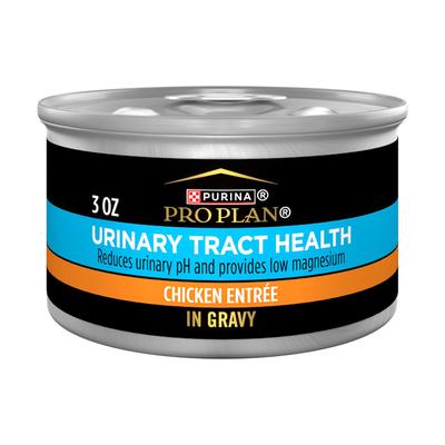Purina Pro Plan Urinary Tract Health Chicken Entree in Gravy Cat Food, 3 oz., Case of 24