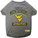 NCAA BIG 12 T-Shirt for Dogs, X-Large, West Virginia, Multi-Color