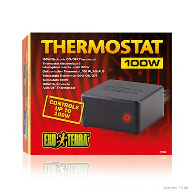 Exo-Terra Electronic ON/OFF Thermostat, 100 Watt