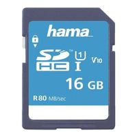 SDHC-Speicherkarte »Class 10 UHS-I 16 GB«, Hama