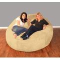 Bay Isle Home™ Breton Large Bean Bag Chair & Lounger Fade Resistant/Scratch/Tear Resistant/Microfiber/Micro/Stain Resistant | Wayfair