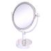 Allied Brass Vanity Top Modern & Contemporary Magnifying Make-Up Mirror Metal in Gray | 15 H x 8 D in | Wayfair DM-4G/2X-PC