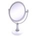 Allied Brass Vanity Top Modern & Contemporary Magnifying Make-Up Mirror Metal in White | 2x | Wayfair DM-4G/2X-WHM