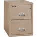 FireKing Fireproof 2-Drawer Vertical File Cabinet Metal/Steel in Brown | 27.75 H x 17.75 W x 31.5625 D in | Wayfair 2-1831-C (taupe) (w/ 3006 Lock)