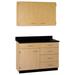 Stevens ID Systems Suites Classroom Cabinet w/ Doors Wood in Gray | 84" H x 36" W x 24" D | Wayfair 84502 E36-57-010