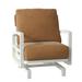 Tropitone Lakeside Patio Chair w/ Cushions in Green/Brown | 42.5 H x 30 W x 32.5 D in | Wayfair 730525_WLD_Dupione Walnut