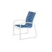 Tropitone Millennia EZ Span™ Stacking Patio Dining Chair in White | 35 H x 26.5 W x 26 D in | Wayfair 9525RB_SHL_RYB