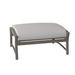 Tropitone Corsica Outdoor Ottoman w/ Cushion Metal in Gray/Brown | 16.5 H x 30 W x 24 D in | Wayfair 171317_MOA_Rincon