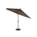 Tropitone Portofino 8' Market Umbrella Metal in Brown | 103 H in | Wayfair QV810TKD_GRE_Mia II