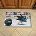 FANMATS Scraper NHL San Jose Sharks 30 in. x 19 in. Non-Slip Outdoor Door Mat Rubber in Blue/Gray | 19 W x 30 D in | Wayfair 19170