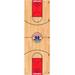 Fathead Washington Wizards Basketball Court Large Removable Growth Chart