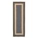 Blue/Brown 24 W in Area Rug - Bay Isle Home™ Marathovounos Bordered Braided Brown/Blue/Beige Area Rug Polypropylene | Wayfair