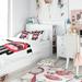 East Urban Home Designart Female Lips Duvet Cover Set Microfiber in White | King Duvet Cover + 2 Shams | Wayfair 77A91AA6844E497D9A7F20EB0583D466